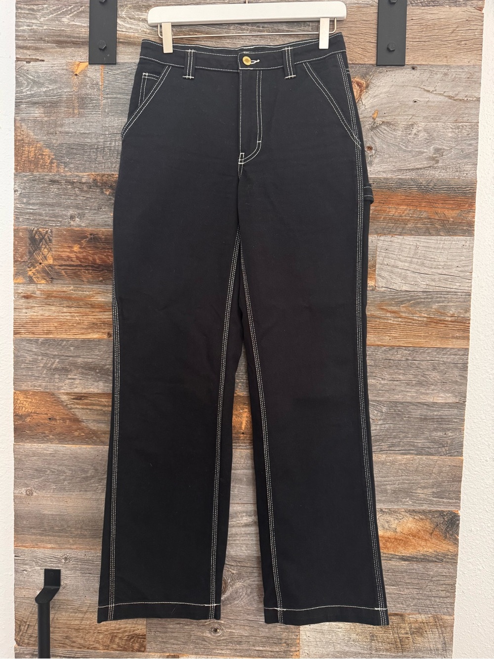 Aritzia Tna Greenwich Pant High Rise Carpenter Contrast Stitch